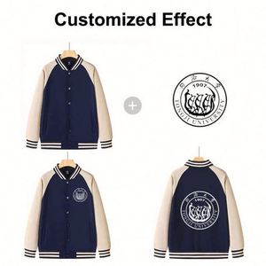 Oferta Especial: Sudaderas con Cuello Alto para Hombre, Chaquetas Varsity de Forro Polar, Camisetas con Logotipo, Chaquetas para Mujer, Camisetas de Béisbol - Product Image 2