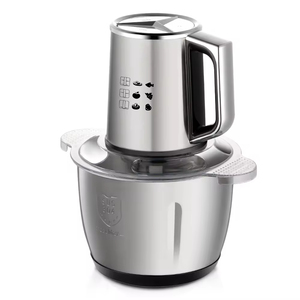 Procesador de Alimentos de 3L de Capacidad, Buena Calidad y Seguridad en el Uso, Picadora de Carne de 1000w con Cuerpo de Acero Inoxidable - Product Image 1