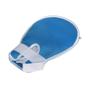 Guantes de sujeción transpirables con cierre de cremallera para protección de manos de pacientes mayores - Product Image 1