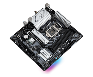 Tarjeta Madre para Computadora B560M Pro4/ac 4xDDR4 LGA 1200 Compatible con Procesador <span class=keywords><strong>I10</strong></span>, Tarjeta Madre para Juegos - Product Image 3