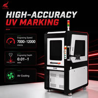 Machine de gravure laser sous surface CKMACHINE, machine de marquage laser UV pour verre, cristal, acrylique, cube, boule, imprimante interne pour projets