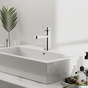 Vòi lavabo chất lượng cao bằng đồng thau, vòi trộn gắn trên bồn rửa, vòi lavabo phòng tắm, vòi trộn nước nóng lạnh - Product Image 2