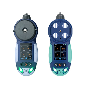 เครื่องตรวจจับก๊าซ 4 in 1 O2 CO2 H2S CO พร้อมปั๊ม  แบบพกพา IP68 - Product Image 1