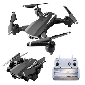 Dron plegable <span class=keywords><strong>S90</strong></span> con luces LED, control por aplicación, modo de mantenimiento de altitud, RC mini, 2,4 GHz, 4 canales, cámara dual HD - Product Image 1