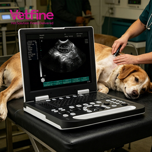 Equipo de Diagnóstico Veterinario, Escáner de Ultrasonido Veterinario en Blanco y Negro para Perros y Gatos - Product Image 1
