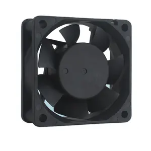 High Speed 12v 24v DC Fan Motor Brushless Axial Cooling Fan 60*60*25mm Industrial Application