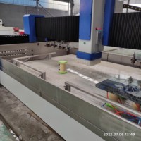 Centro de Procesamiento de Vidrio CNC Automático Multifuncional, Máquina Pulidora de Bordes de Vidrio