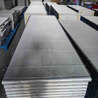 Échangeur de chaleur micro-canaux en aluminium Bauhaus pour transfert thermique, 380V/220V, température maximale 200°C, climatiseur
