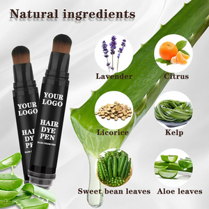 Private Label Cabelo Dye Pen Touch up Root Corretivo Preto Marrom Escuro Natural Lace Dye Escova Pen - Product Image 4