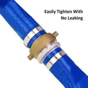 <strong>2</strong>" <strong>X</strong> 50ft Plastic Reinforced Water Lay Flat Discharge <strong>Hose</strong>, 90psi PVC Layflat Water Irrigation <strong>Hose</strong> With Assembly-Camlock - Product Image 4