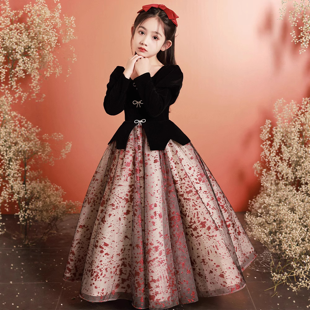 Black Tulle Flower Girl Dresses - Elegant & Stylish