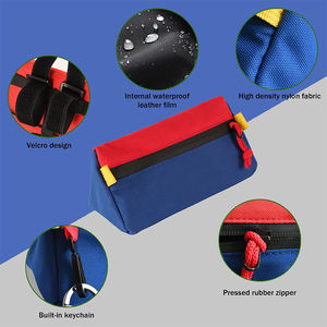 Panier de vélo avant avec poignée pour enfants Couverture étanche pliable <span class=keywords><strong>Cargo</strong></span> enfant arrière - Product Image 2