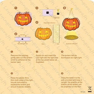 Linterna de Proyección LED 3D Personalizada, Juguete de Calabaza de Halloween y Navidad, Juguetes Luminosos Hechos a Mano para Niños, Regalo para Fiestas Infantiles - Product Image 4
