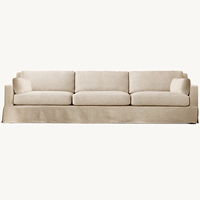 Rhoohill Custom ized Indoor Luxus Stil Leinen Stoff Sofa Modernes Design Abnehmbare Sofa bezug Sofa Set Möbel Wohnzimmer