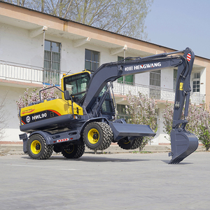 Excavadora de Ruedas de 9 Toneladas, EPA Euro 5, Hidráulica, de Tamaño Mediano, Fácil Operación para Ingeniería Municipal y Construcción Agrícola - Product Image 3