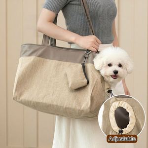 Transportín para Mascotas Mocha, Estilo Urbano, Cuadrado, Transpirable, de Tela Oxford, Gran Capacidad, Resistente a Manchas y Abrasiones, para Perros Pequeños y Gatos - Product Image 2