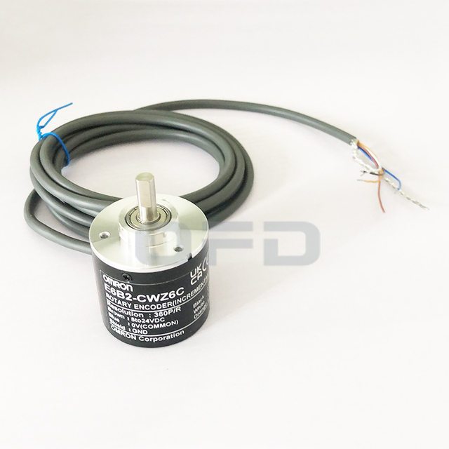 E6B2-CWZ6C 2M Rotary Encoder 5 to 24VDC 360P/R E6B2 Series Incremental Encoder E6B2-CWZ6C