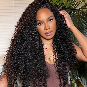 Pelucas de Cabello Humano Virgen Brasileño sin Pegamento, Listas para Usar, con Frente de Encaje HD 13x6, Grado 10A-12A, Compra al por Mayor - Product Image 2