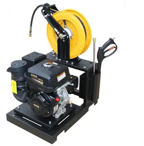 High Pressure Petrol Engine Sewer Cleaner Water Jet Cleaning Machine