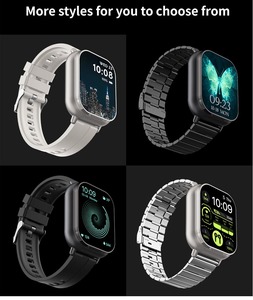 Montre connectée D <span class=keywords><strong>8</strong></span> avec écouteurs Bluetooth, fonction d'appel, montre connectée 2-en-1, écouteurs TWS, bracelet de sport avec moniteur de fréquence cardiaque, montre connectée musicale - Product Image 1