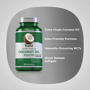 น้ำมันมะพร้าวคุณภาพสูงแบบซอฟเจลสำหรับเพิ่มพลังงานและช่วยควบคุมน้ำหนัก ผลิตภัณฑ์เสริมอาหารภายใต้แบรนด์ของคุณเอง - Product Image 4