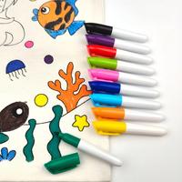 Mini marqueur textile non toxique, lavable, pour enfants, pour dessin sur t-shirts, vêtements, artisanat, cadeau fait main