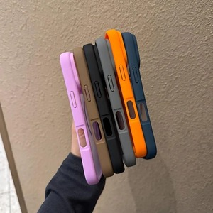 เคส CHAOYIDIAN แบบด้านกึ่งโปร่งแสงสำหรับ <span class=keywords><strong>iPhone</strong></span> 17 16 15 <span class=keywords><strong>Pro</strong></span> <span class=keywords><strong>Max</strong></span> 14 Plus 11 <span class=keywords><strong>12</strong></span> 13 Air  แบบแม่เหล็กสองสีตัดกัน  ฝาหลังแข็ง - Product Image 2