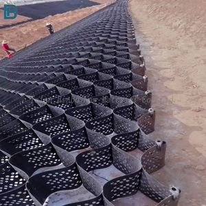 HDPE Geocell Stabilisateur <span class=keywords><strong>Gravier</strong></span> 50mm <span class=keywords><strong>Prix</strong></span> du fabricant PP Geo Cell pour grille au sol pour les terres agricoles Passerelle Allée Route Geocell - Product Image 4