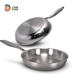 Juego de Utensilios de Cocina de Acero Inoxidable de Triple Capa con Bajo Contenido de Humo, Sartén para Estufas Universales - Product Image 1