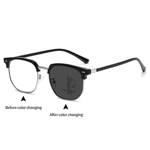 <span class=keywords><strong>Occhiali</strong></span> Fotocromatici Anti Luce Blu con <span class=keywords><strong>Lenti</strong></span> Progressive Multifocali da Lettura <span class=keywords><strong>per</strong></span> Uomo <span class=keywords><strong>Occhiali</strong></span> Ingrandenti - Product Image 1
