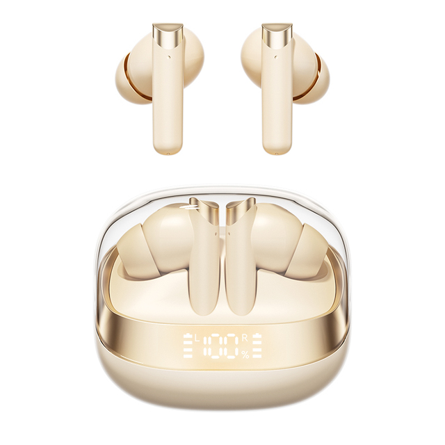 True Wireless ANC TWS Earbuds Waterproof In-Ear Sports Earphones LED Battery Indicator Microphone for Gaming Noise Cancelling