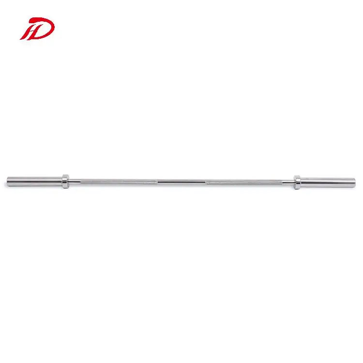 2.2M 35 Pond 6 Voet Wedstrijd Gewichtheffen Barbell Met Gewichtsplaten Kit Klokken Van Stalen Powerlifting Bar