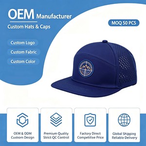 Gorras de Béisbol Duraderas con Bordado Personalizado, Gorras Snapback Casuales de Estilo Urbano para Hip Hop, Uso Diario - Product Image 1