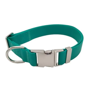 NiBao 사용자 정의 방수 내구성 편안한 개 애완 동물 목걸이 안전 금속 버클 - Product Image 4