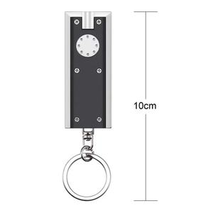 Custom Soft Plastic Black Key Holder Personalised Logo Fashion Keychains