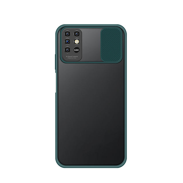 For Tecno Infinix Note 8 8i Hot 10 Lite S16 Camon 16 Spark 6 Go Case Slide Camera Lens Protection Phone Cover Case Back Cover