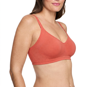 Sujetador Deportivo Cómodo para Mujer, Diseño Sin Costuras, Suave y Elástico, para Fitness, Yoga, Gimnasio y Entrenamiento - Product Image 1
