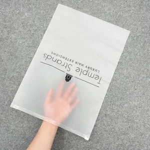 서리로 덥은 지퍼 플라스틱 소매 포장 폴리 가방, 애 지퍼 잠금 가방 패키지 공기 구멍