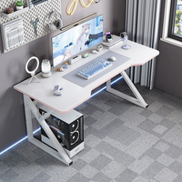 Juego de mesa y silla de juego Simple y moderna y barata con estante, mesa de ordenador para el hogar de alta calidad, organizador de escritorio para Juegos de oficina