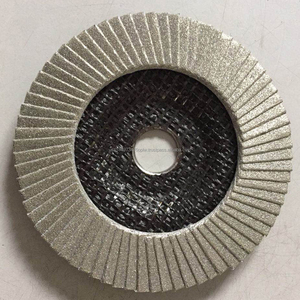 Fabricant de disque de roue à lamelles diamantées électrolytiques 100MM pour aluminium/granite-OEM - Product Image 6