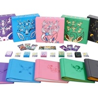 JKI Wholesale Chinese Original PTCG Card Eevee GX Gift Box Set Sylveon Glaceon Leafeon Umbreon Espeon Cartes Pokémon Jouets Boîte Mystère