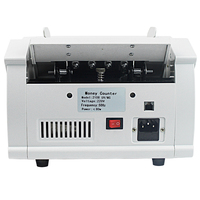 Compteur de billets UV/MG/IR 2108 avec écran LED pour devises papier et polymères