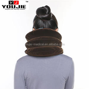 Dispositivo de tracción <span class=keywords><strong>Cervical</strong></span> para tratamiento del dolor en el hogar, ensanchador de cuello, soporte inflable para el cuello - Product Image 6