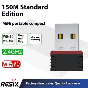 150Mbps USB Card mạng không dây bên ngoài hotspot thu tín hiệu USB Adapter không dây cho máy tính xách tay máy tính định tuyến wifi kho - Product Image 3
