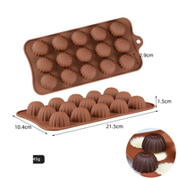 Moules de cuisson en silicone à la mode multi-motifs style coeur moules à gâteaux innovants moule de cuisson en silicone décoration outils de fondant