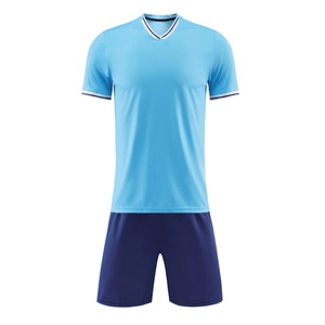 Conjunto Deportivo de Fútbol Estampado de Verano al por Mayor, Conjunto Deportivo para Adultos y Niños, Camiseta de Manga Corta Transpirable de Secado Rápido para Entrenamiento - Product Image 4