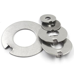 Vendita calda 304 in acciaio inox piccola <span class=keywords><strong>guarnizione</strong></span> piatta in alluminio ottone rame metallo carbonio metallo Hardware cuneo zinco parti denti interne semplici - Product Image 2