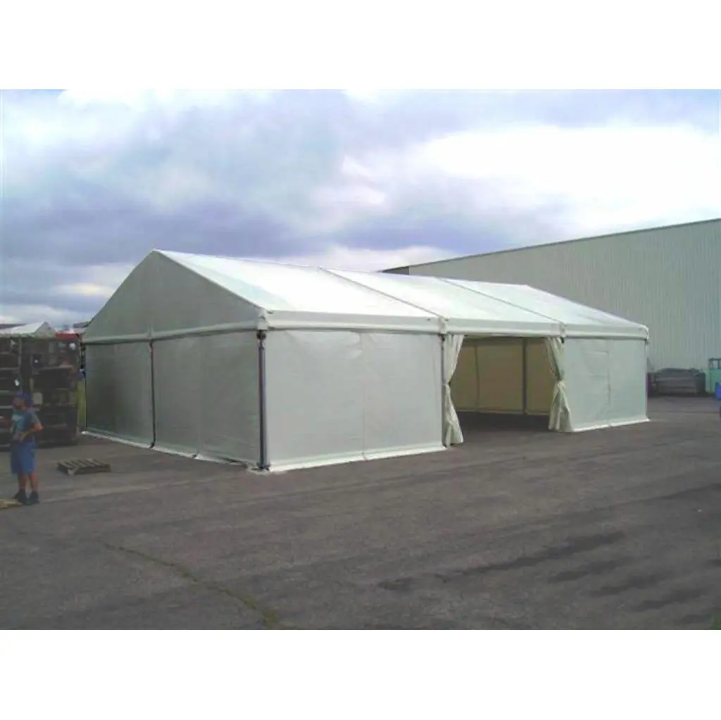 Grote Luxe Bruiloft Kerk Feesttent Outdoor Witte Party Tent Chapiteau Pvc Stof En Aluminium Frame Luifel