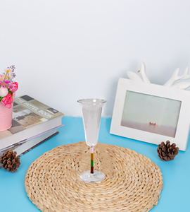 All'ingrosso su misura stelo colorato Champagne bicchieri flauti vino <span class=keywords><strong>tulipano</strong></span> Cocktail <span class=keywords><strong>calice</strong></span> di vetro per la festa - Product Image 3