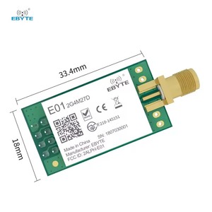 Ebyte ODM 27dbm 5km nâng cấp điện năng thấp phiên bản nRF24L01P 2.4GHz <span class=keywords><strong>500mW</strong></span> SPI không dây <span class=keywords><strong>RF</strong></span> Thu Phát mô-đun NRF24L01 PA LnA - Product Image 2